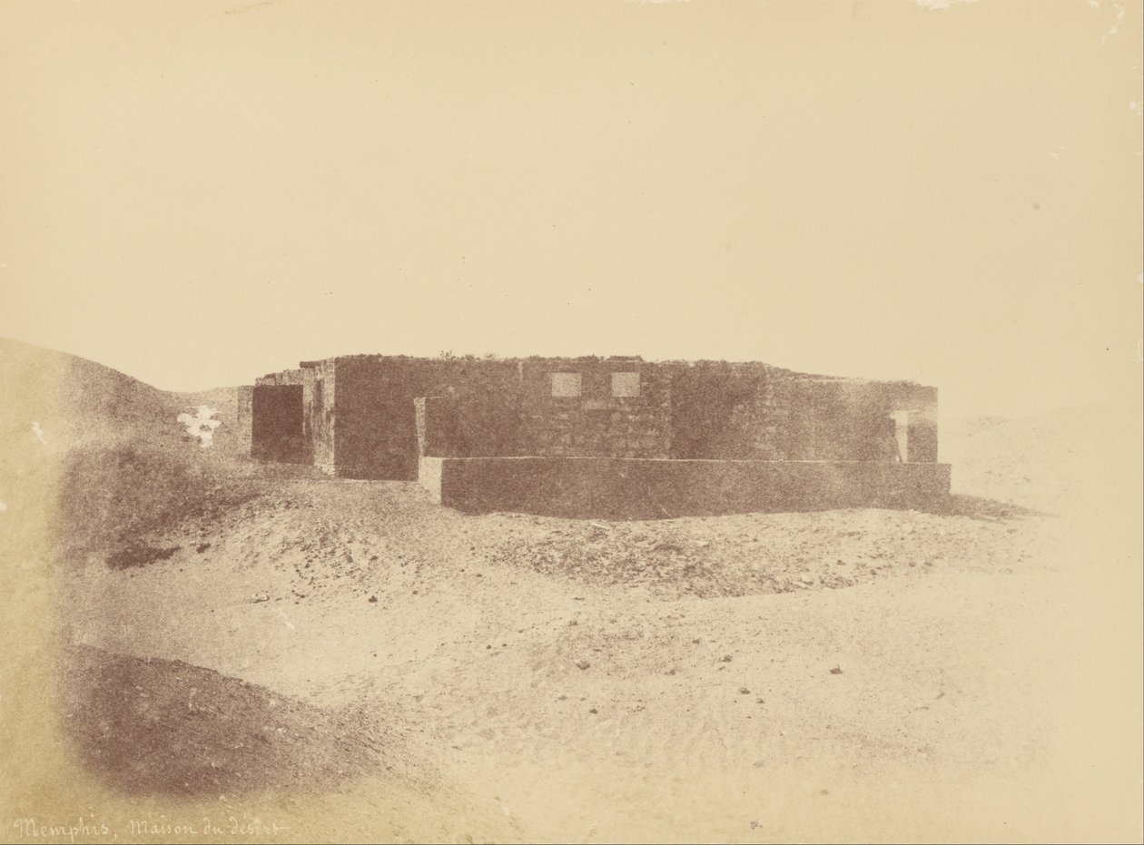 Memphis, casa del desierto de Théodule Devéria