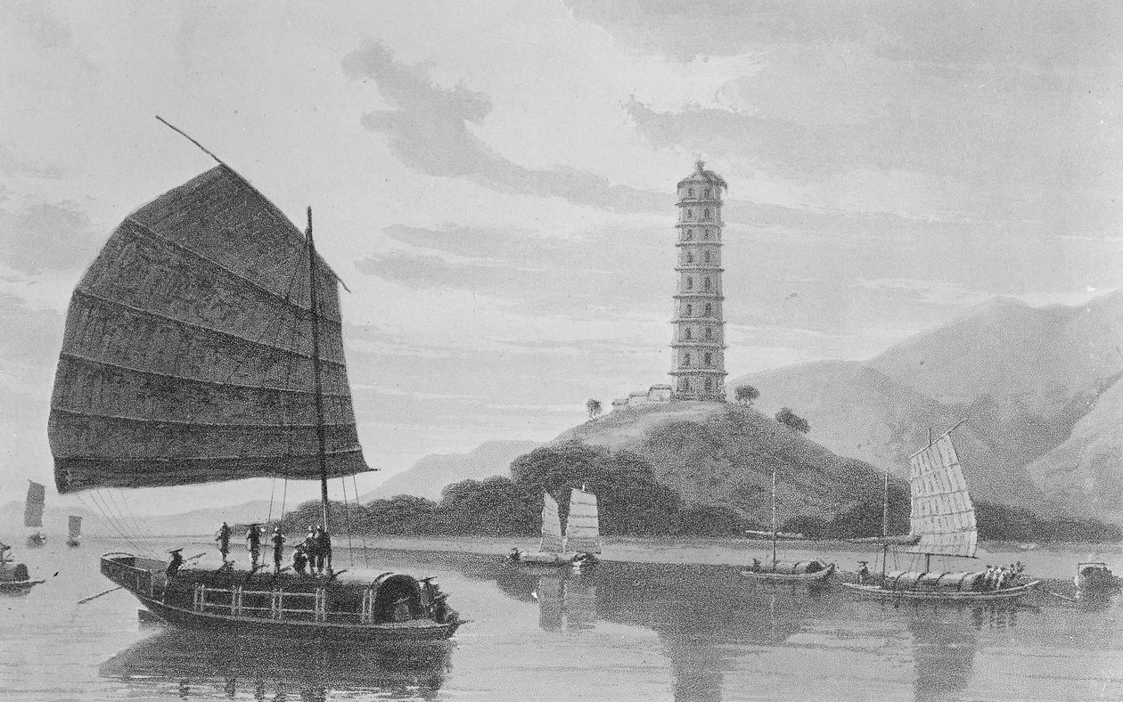 Pagoda de Whampoa de Thomas und William Daniell