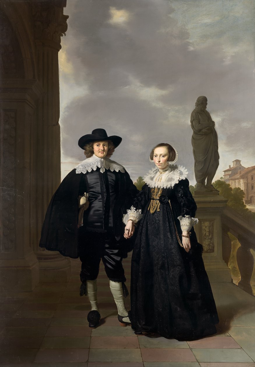 Frederick van Velthuysen y su esposa, Josina de Thomas de Keyser