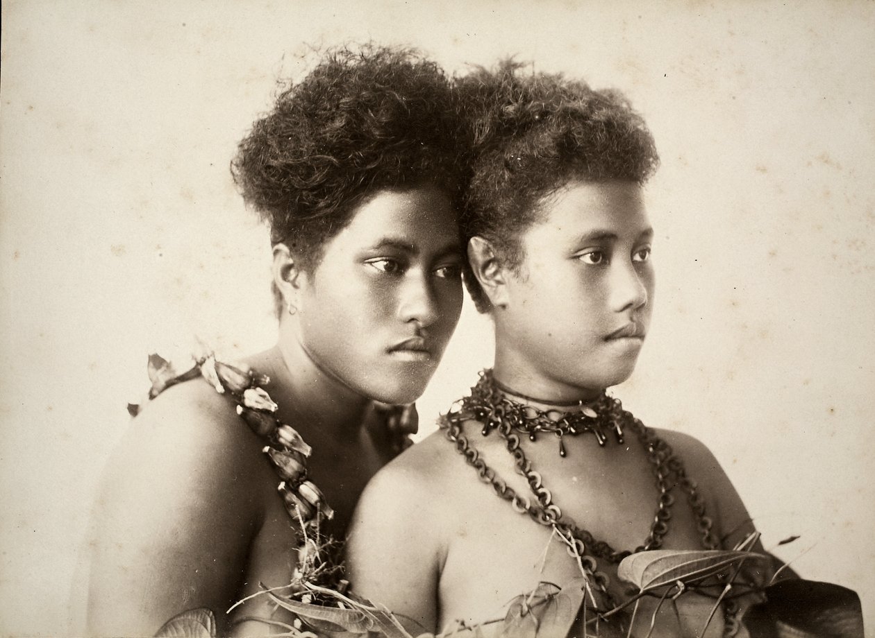 Dos mujeres, Samoa de Thomas Andrew
