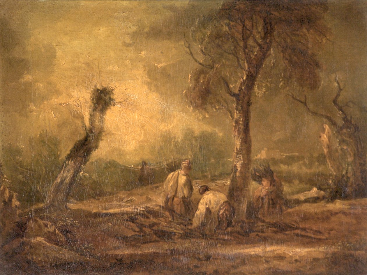 Los leñadores de Thomas Barker of Bath