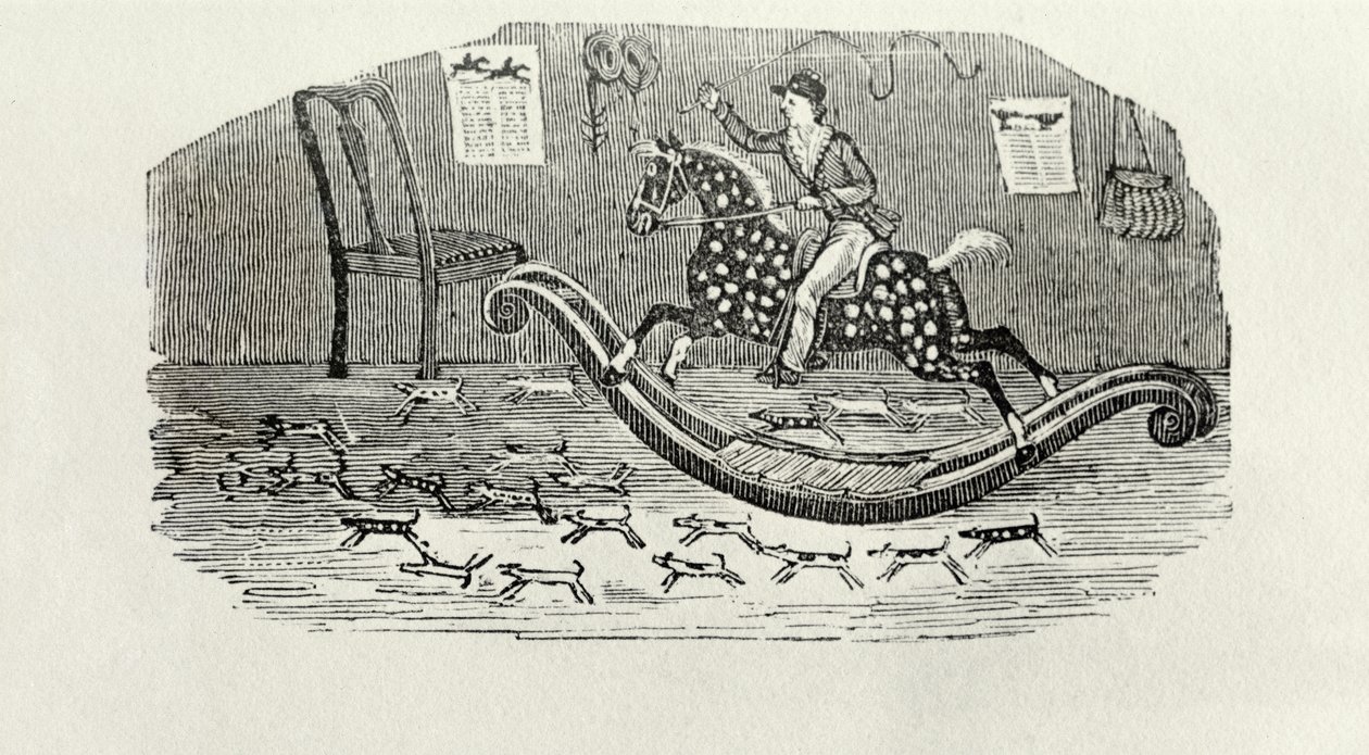 Un joven caballero deportista de Thomas Bewick