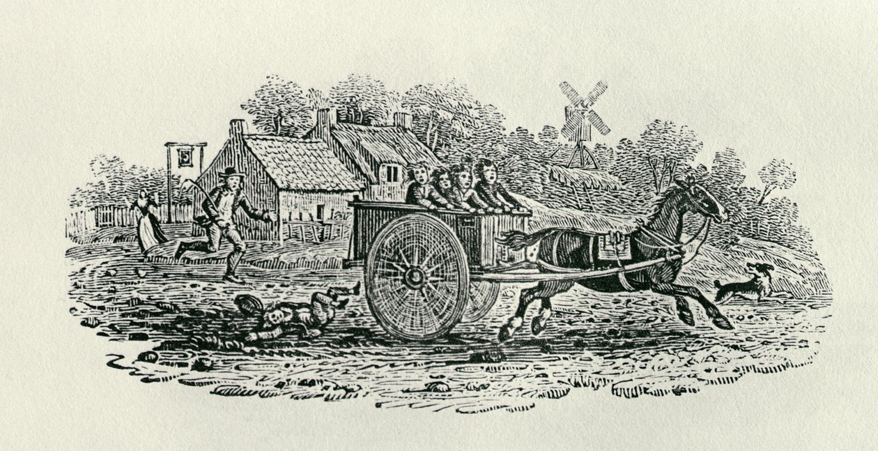 Carro desbocado de 
