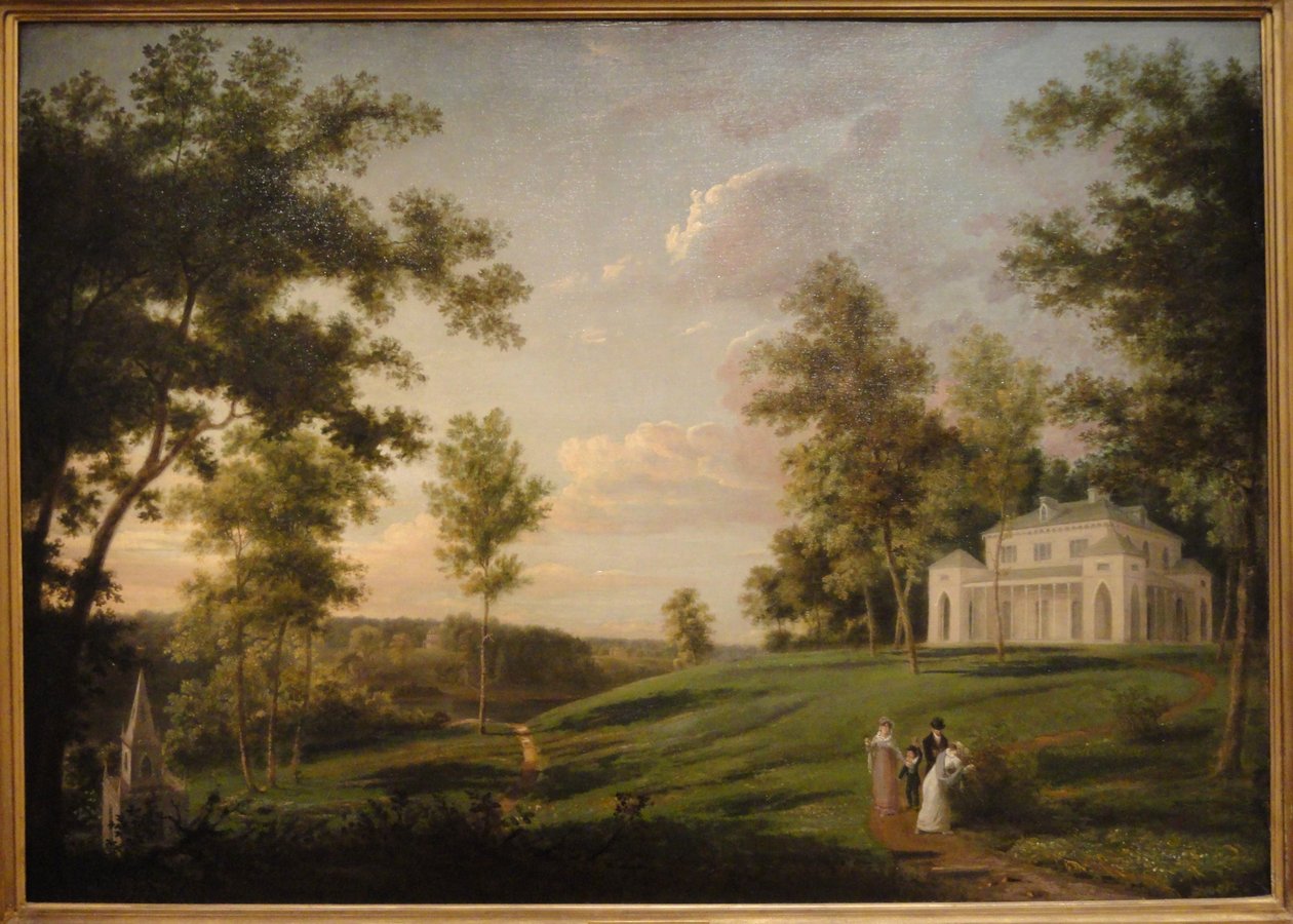 Vista Sureste del Parque Sedgeley de Thomas Birch