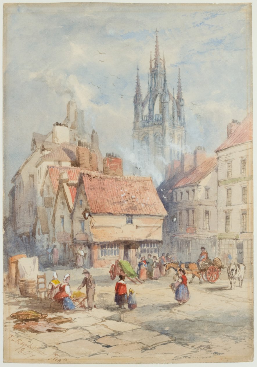 Calle del Medio, Newcastle upon Tyne de Thomas Charles Leeson Rowbotham