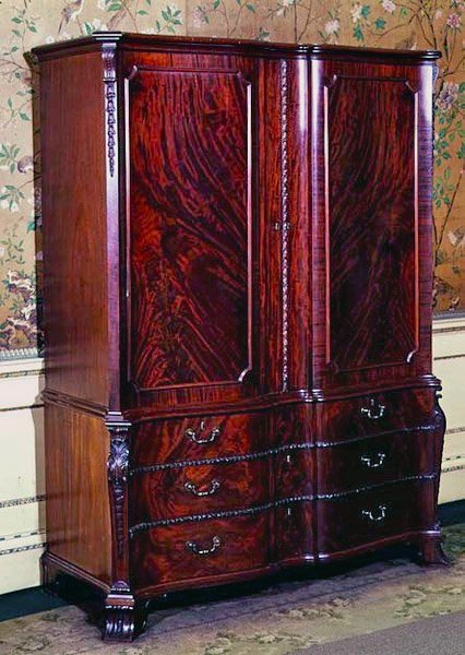 Armario tallado, 1766 de Thomas Chippendale