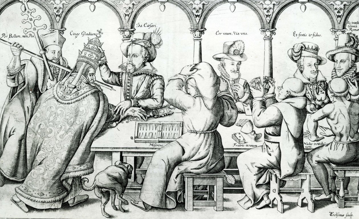 Las Fiestas de la Cristiandad, c.1609 de Thomas Cockson