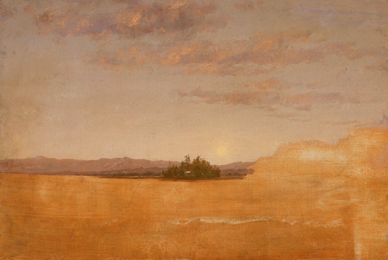 Boceto de paisaje de Thomas Cole