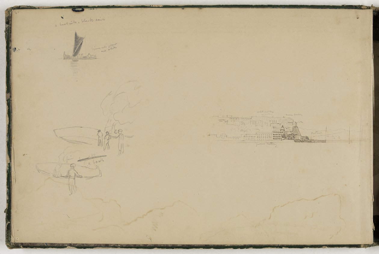 Panorama de la Bahía de Nápoles de Thomas Cole