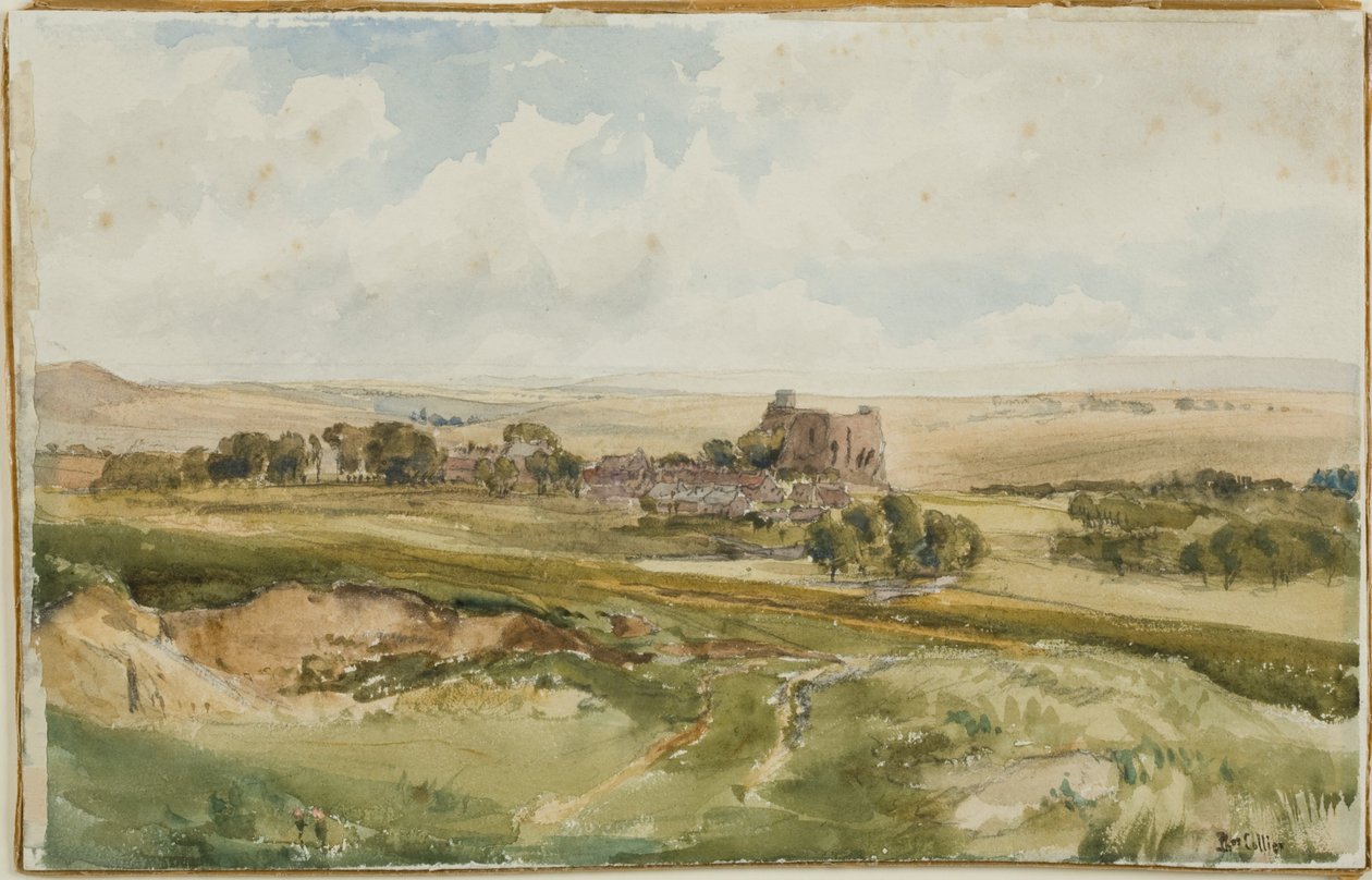 Castillo de Bowes, Yorkshire de Thomas Collier
