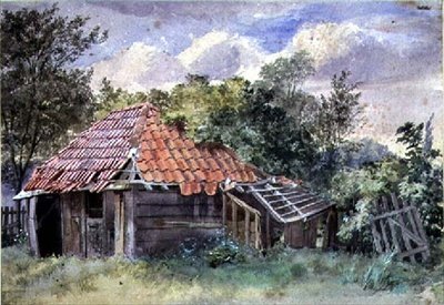 Paisaje, con Cobertizo de Thomas Collier