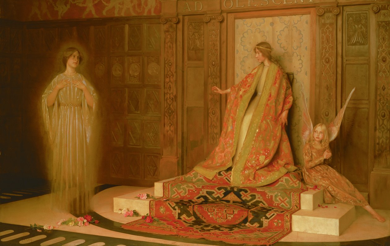 El amanecer de la feminidad de Thomas Cooper Gotch
