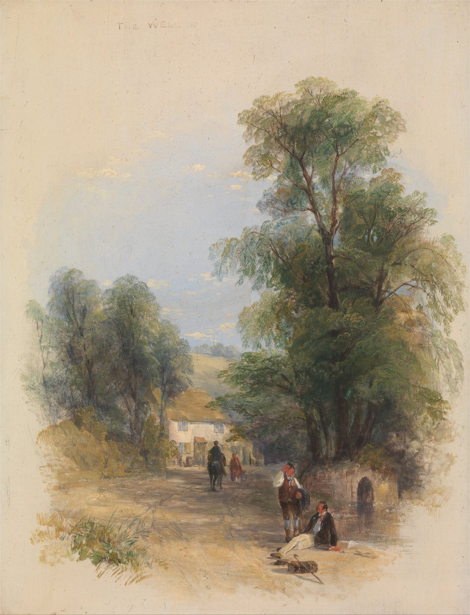 El pozo de Santa Keyne de Thomas Creswick