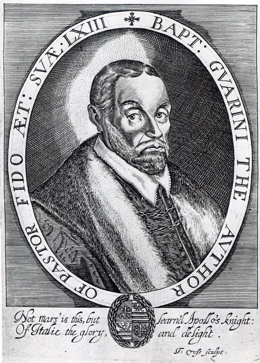 Battista Guarini, frontispicio de 