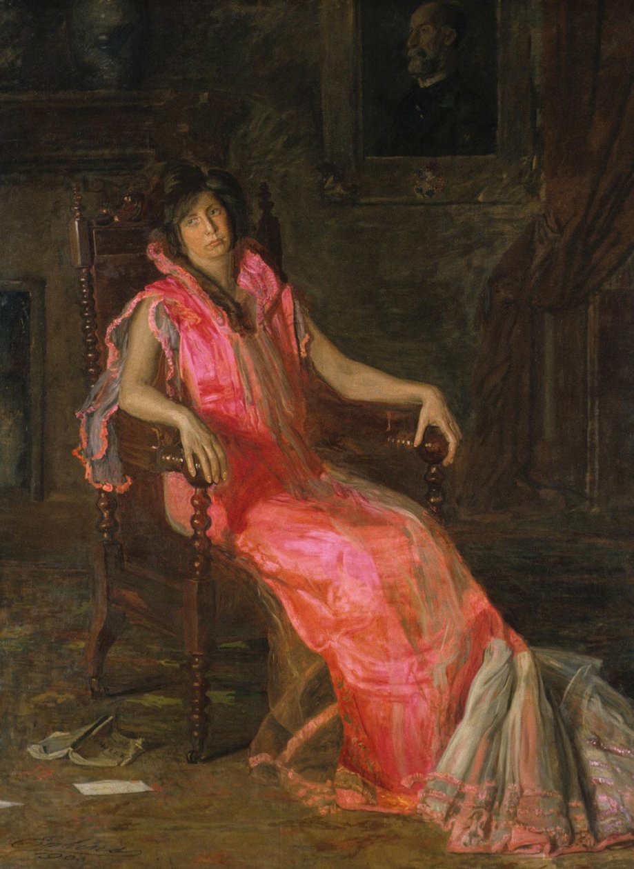 Una actriz de Thomas Eakins