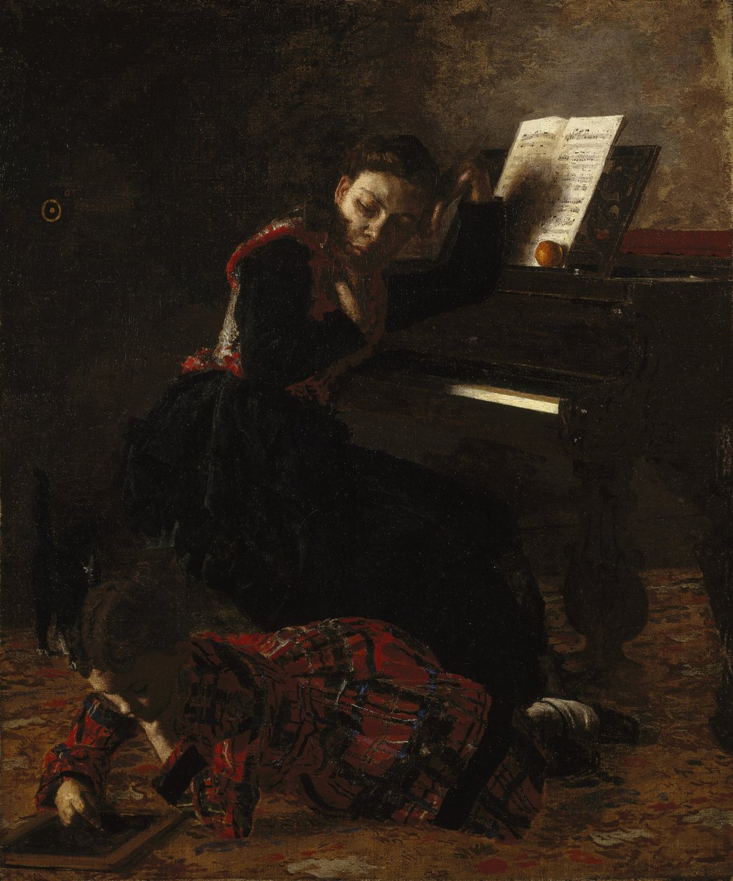 Escena hogareña de Thomas Eakins