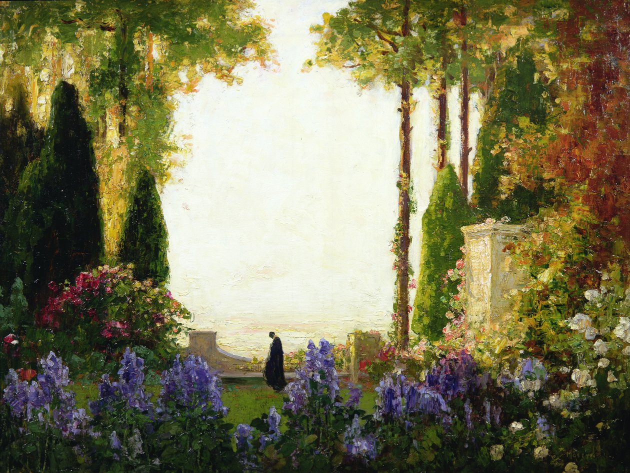 El jardín del romance de Thomas Edwin Mostyn