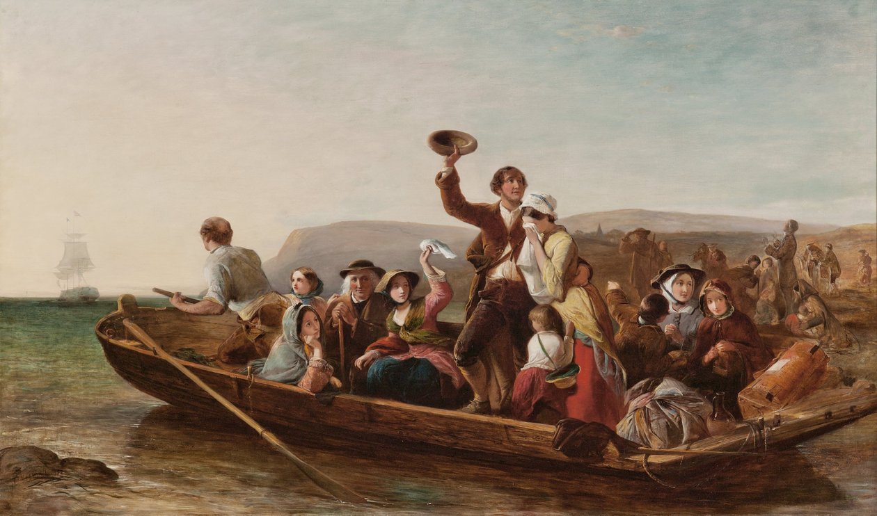 Emigración de Thomas Falcon Marshall