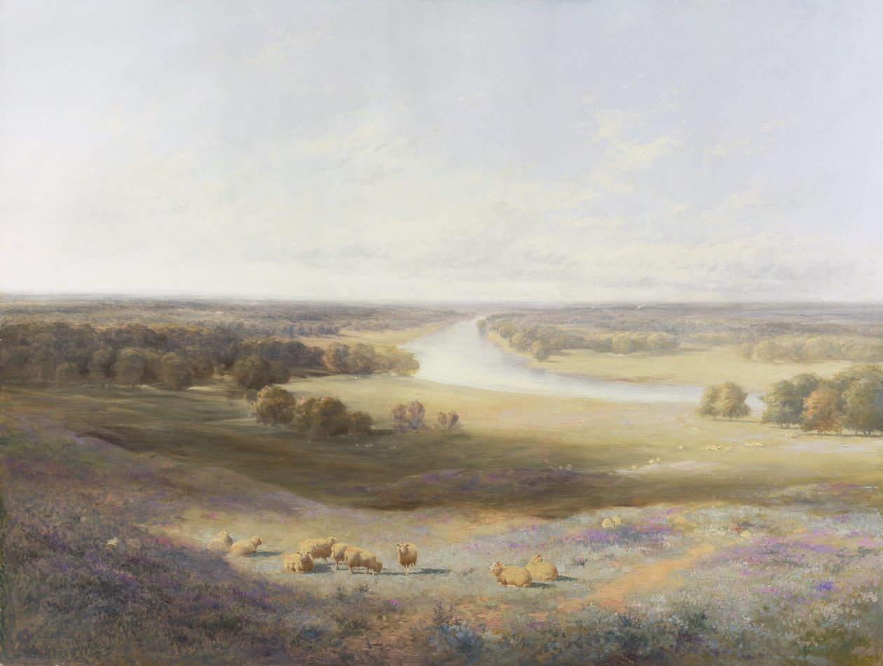 Vista de Richmond de Thomas Francis Wainewright