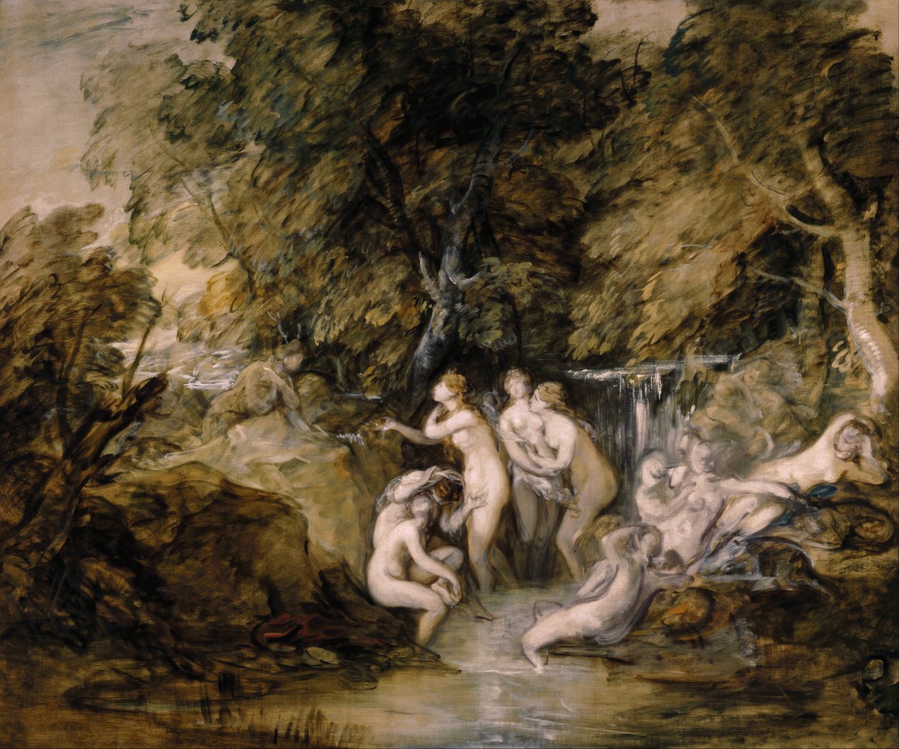 Diana y Acteón de Thomas Gainsborough