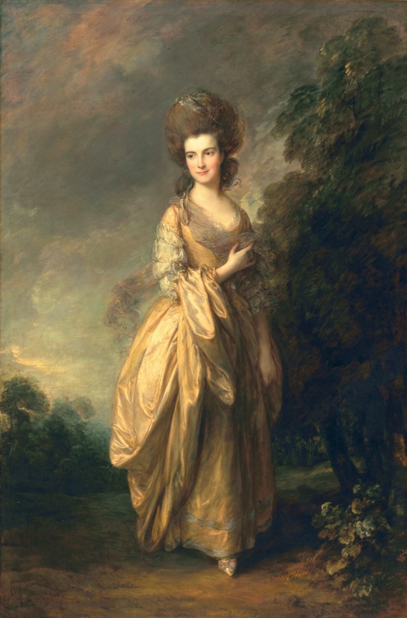 Elizabeth Beaufoy, luego Elizabeth Pycroft, c.1780 de Thomas Gainsborough