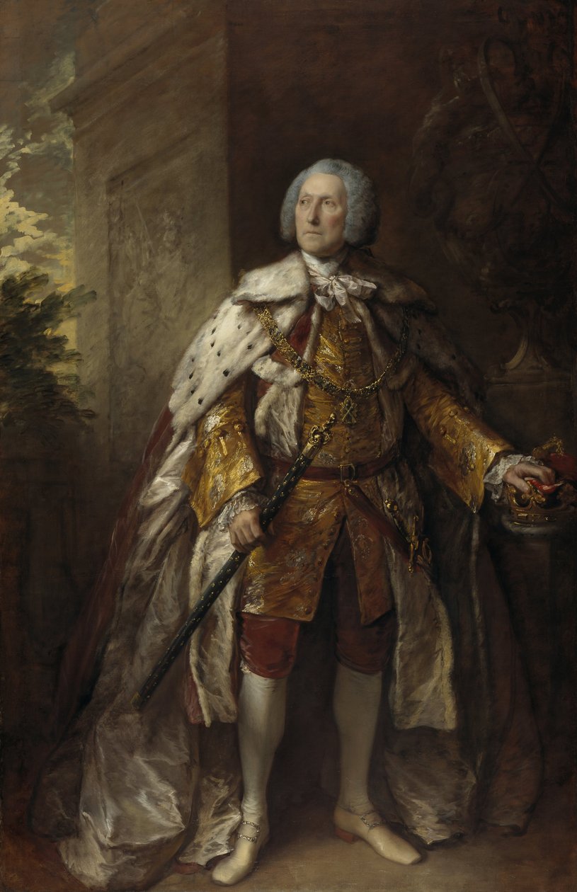 John Campbell, 4º Duque de Argyll, alrededor de 1693 de Thomas Gainsborough