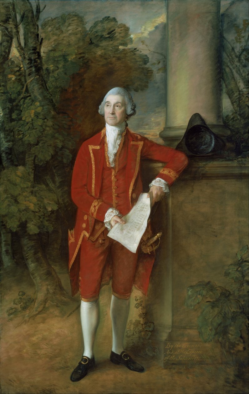 John Eld de Seighford Hall, Stafford de Thomas Gainsborough
