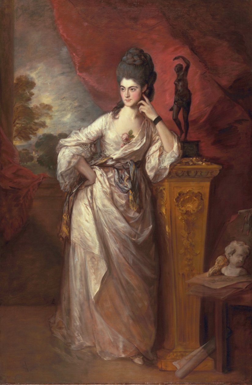 Penélope (Pitt), Vizcondesa Ligonier, 1770 de Thomas Gainsborough