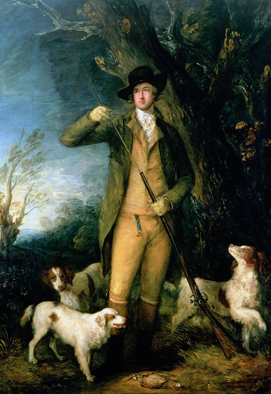 Thomas William Coke (1752-1842) 1er Conde de Leicester (de la Segunda Creación) de Thomas Gainsborough