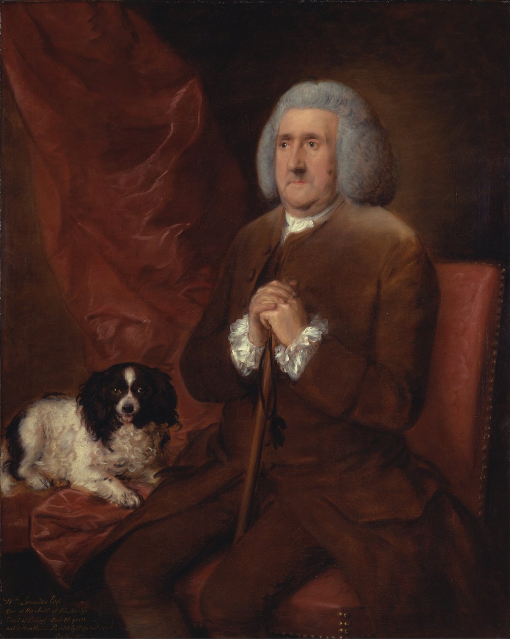 William Lowndes, Auditor de la Corte del Tesoro de Su Majestad de Thomas Gainsborough