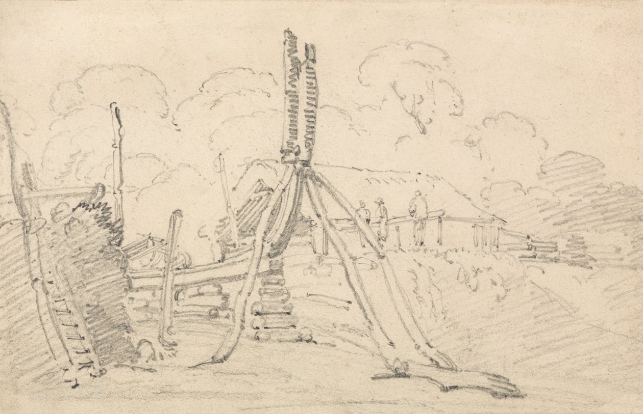 Construcción de barcos de Thomas Girtin