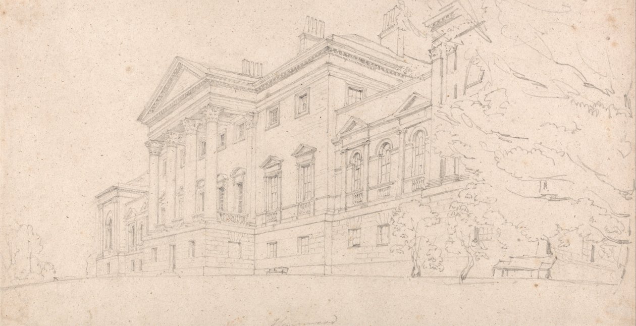 Casa Harewood, Yorkshire de Thomas Girtin