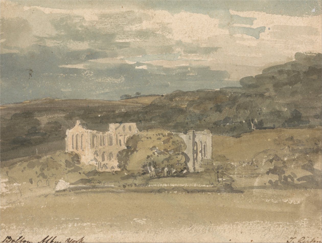 Abadía de Rievaulx, Yorkshire de Thomas Girtin