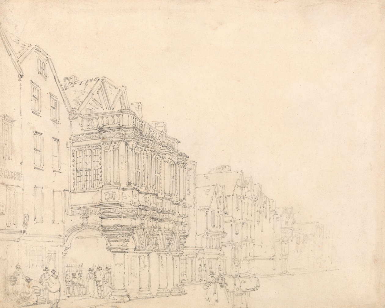 El Ayuntamiento, Exeter de Thomas Girtin