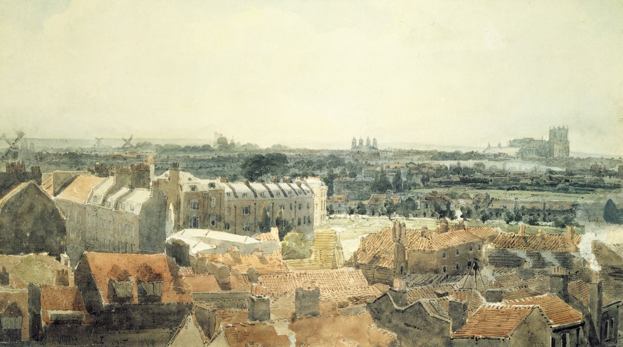 Westminster y Lambeth de Thomas Girtin