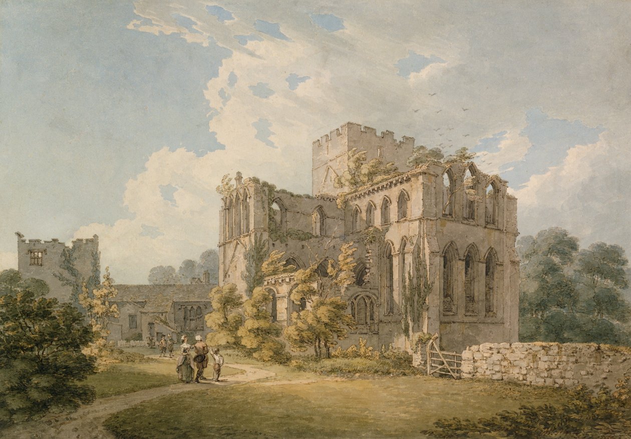 Priorato de Lanercost, cerca de Carlisle de Thomas Hearne