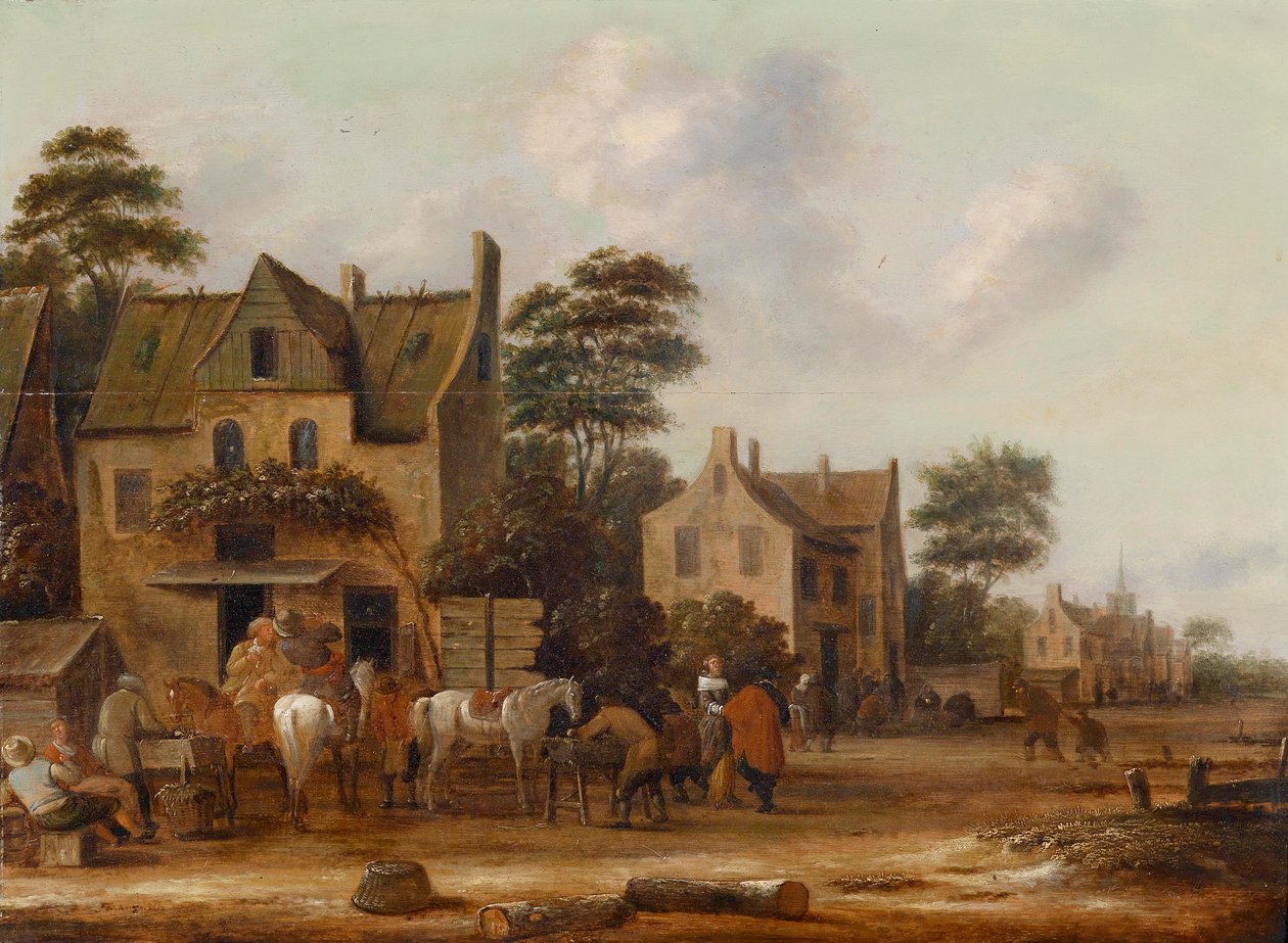 Calle del pueblo de Thomas Heeremans