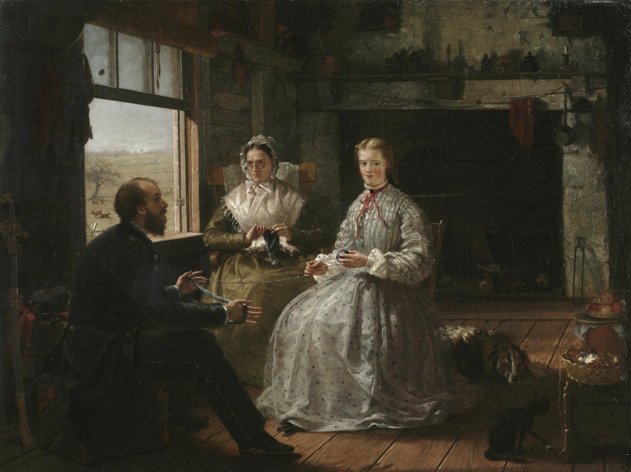 La guardia nacional, 1863 de Thomas Hicks