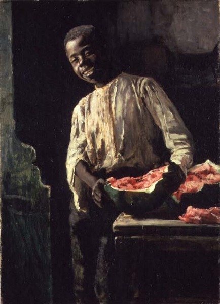 Sabía que estaba maduro, c.1885 de Thomas Hovenden