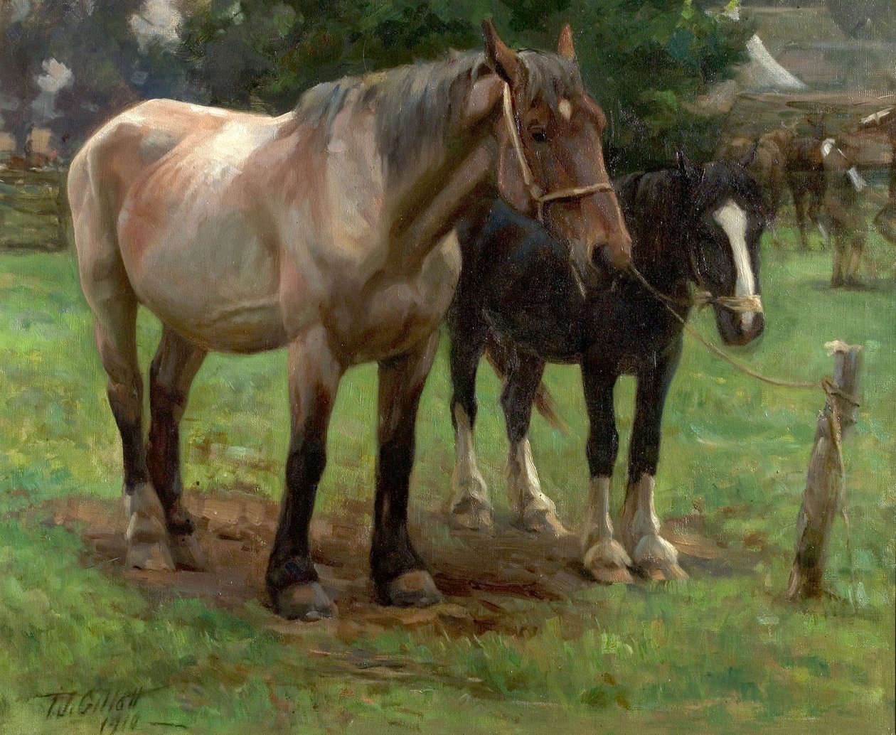 Una Feria Campestre, 1910 de Thomas J. Gillott
