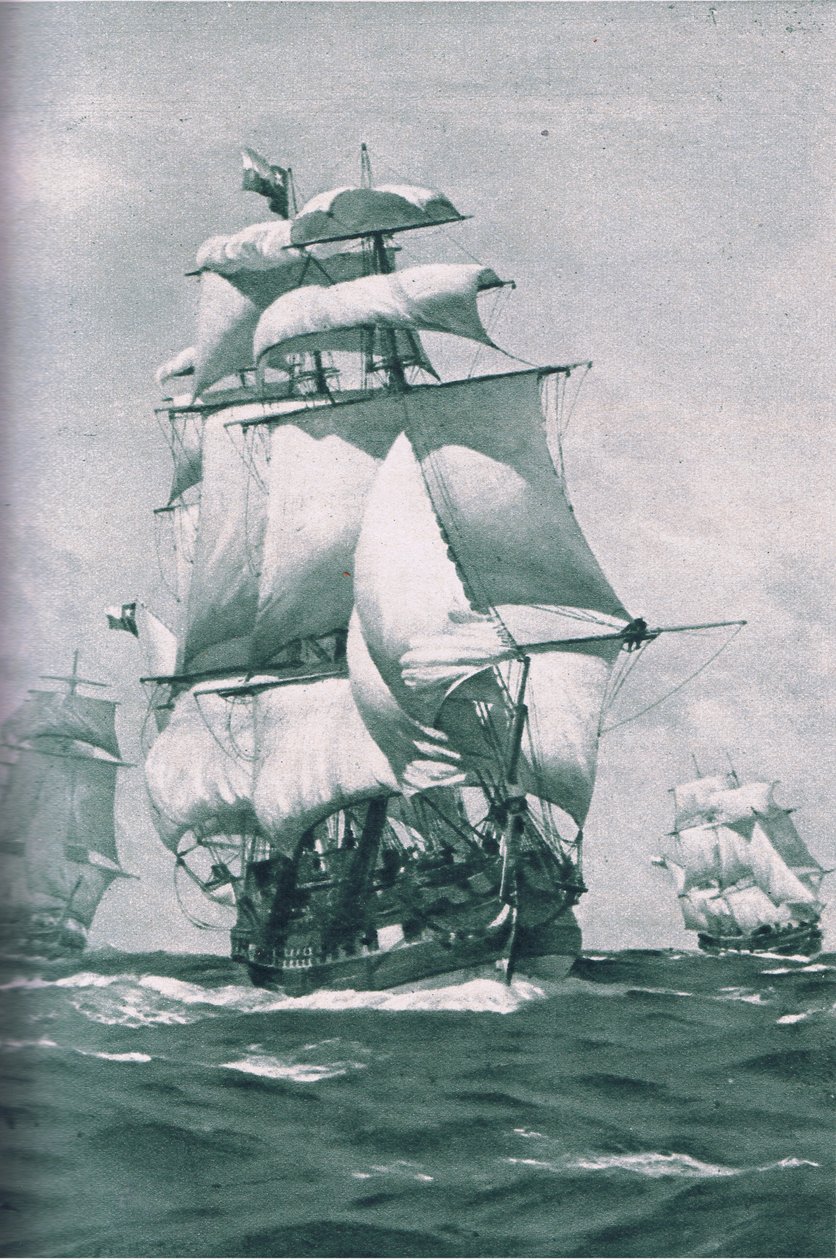 Con un buen viento fuerte de Thomas J. Somerscales