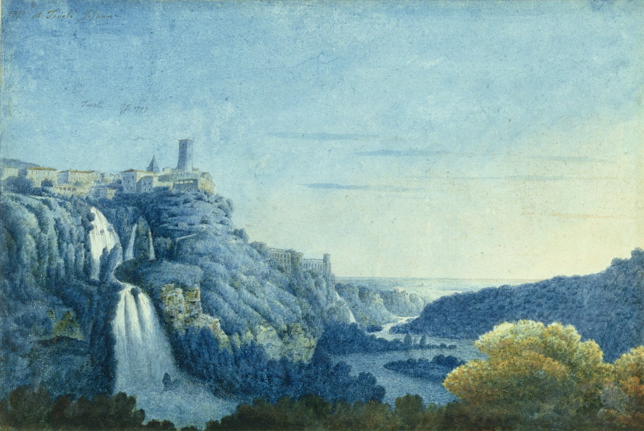 Tivoli, 1777 de Thomas Jones