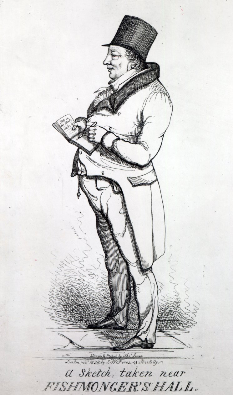 William Crockford, 1828 de Thomas Jones