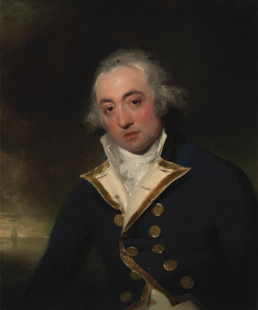Almirante John Markham de Thomas Lawrence
