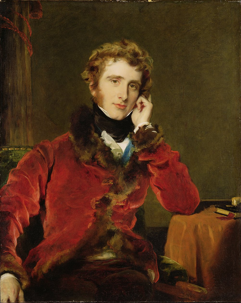 George James Welbore Agar-Ellis, luego 1er Lord Dover, c.1823-24 de Thomas Lawrence