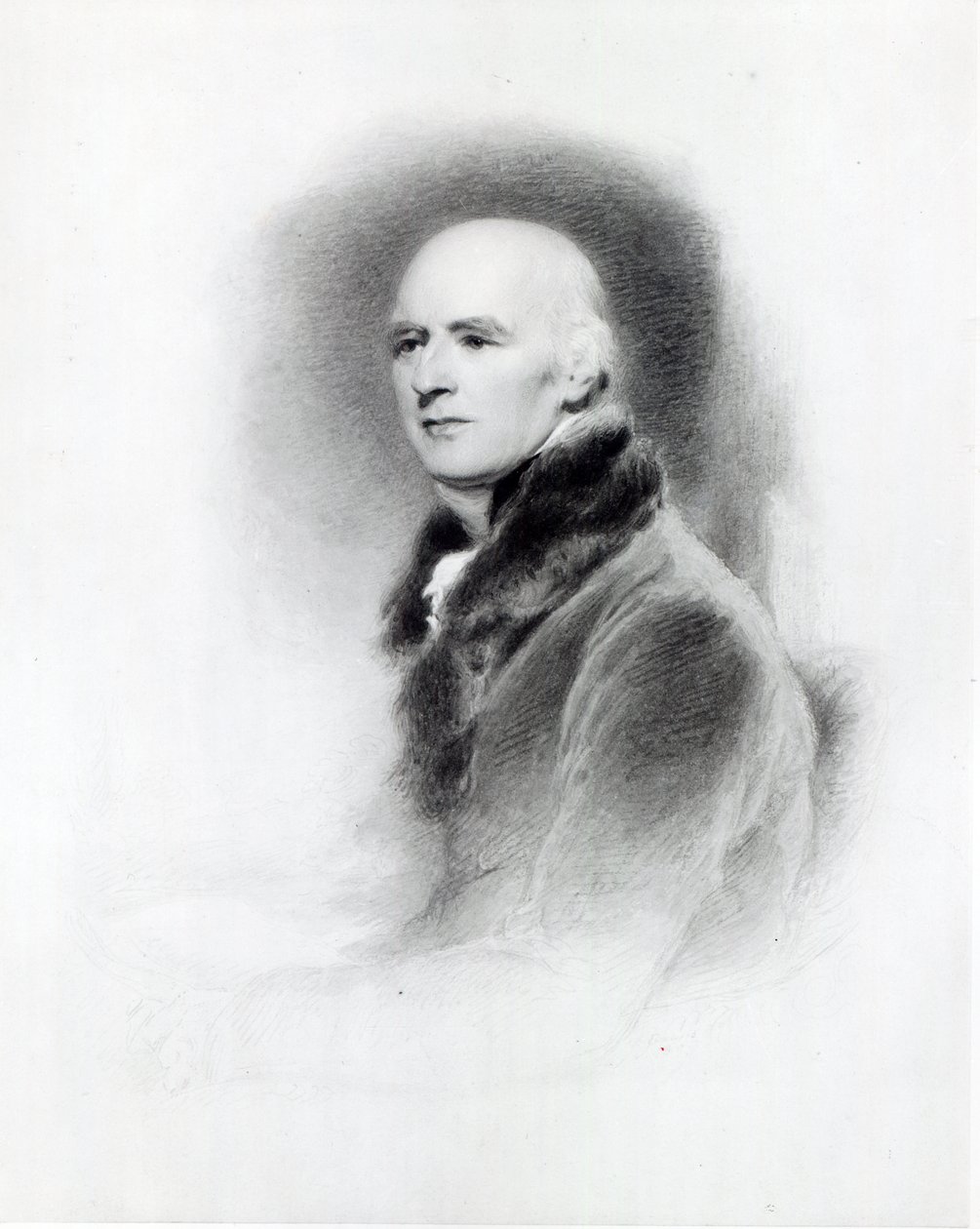 Joseph Farington, grabado por Richard Evans de Thomas Lawrence