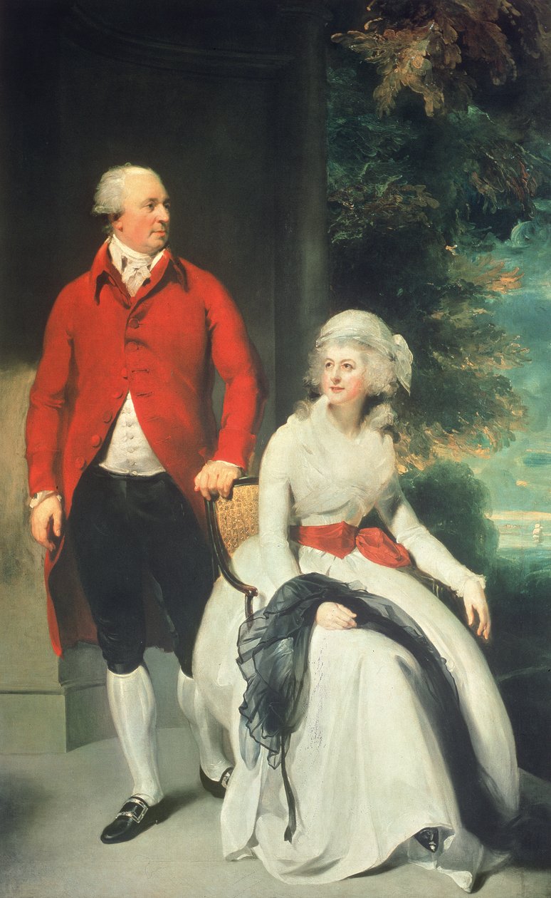 Mr John Julius Angerstein (1735-1823) y su segunda esposa, Eliza Payne (1748-1800), 1792 de Thomas Lawrence