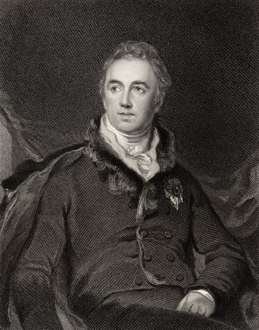 Robert Saunders Dundas, 2do Vizconde Melville, grabado por George Parker, de 