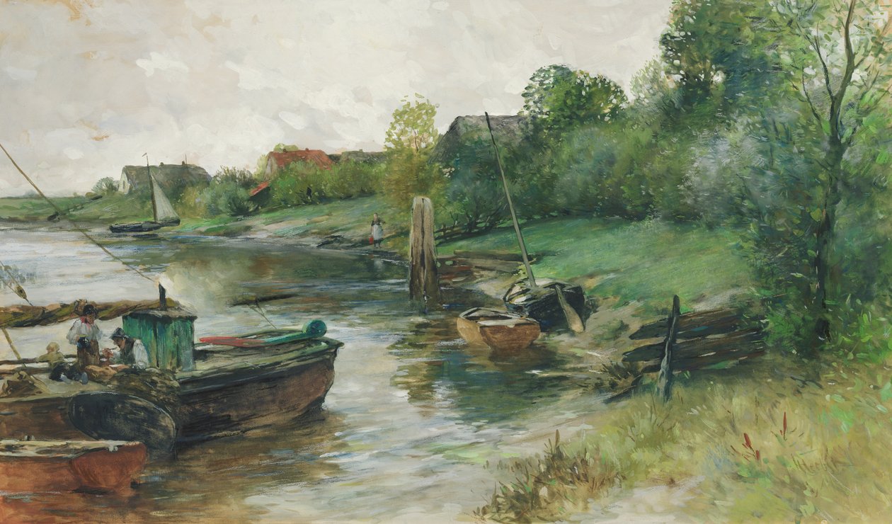 Vista del Este en Cranz, 1888-1889 de Thomas Ludwig Herbst