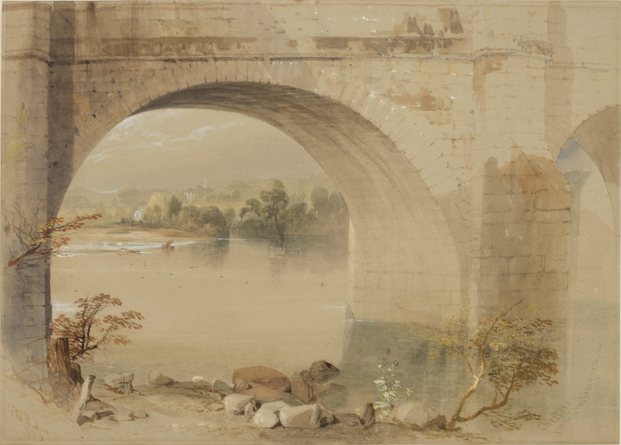 Chesters desde Chollerford de Thomas Miles II Richardson